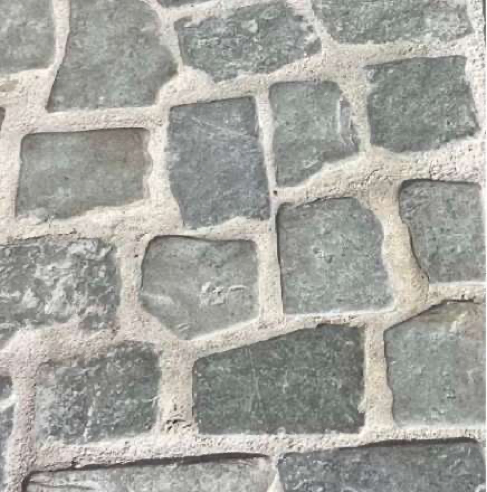 Pavage Lavros Grise Vieillie