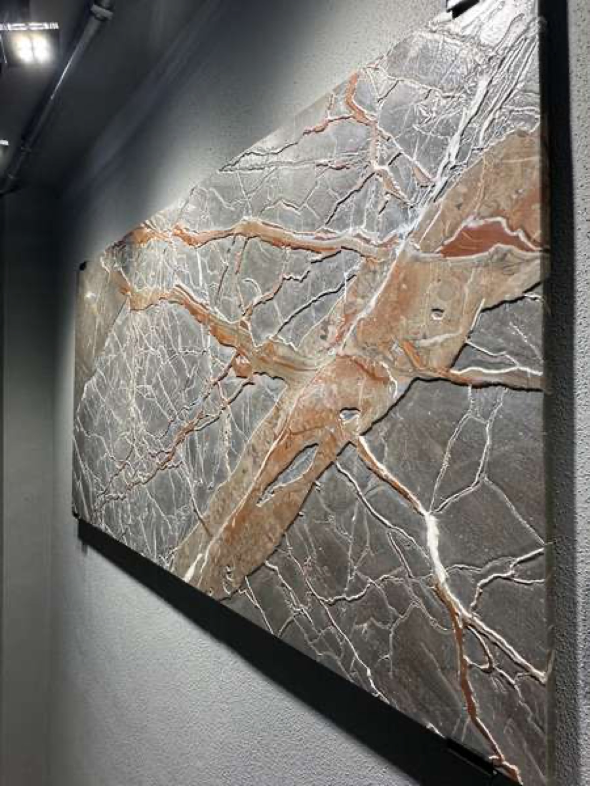 Tableau Marbre Structuré